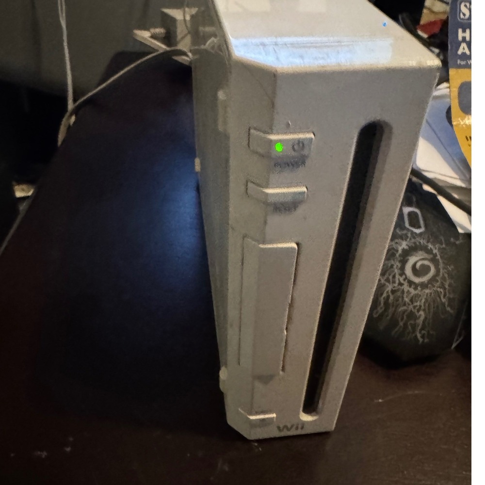 Nintendo Wii Gamecube Compatible Console Only White RVL-001 Tested Working - Picture 8 of 9